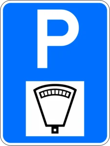 Пътен знак Д20: Платен паркинг