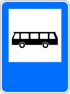 Пътен знак Д24: Автобусна спирка